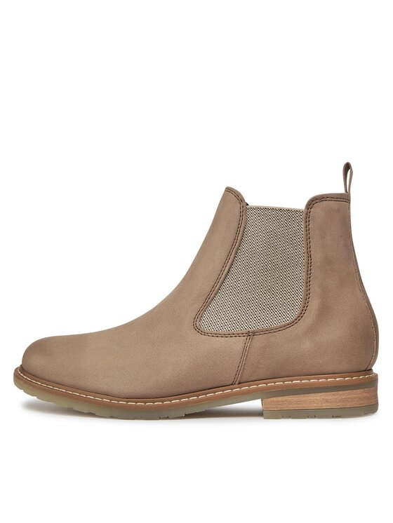 Tamaris Tamaris Kotníková obuv s elastickým prvkem 1-25056-41 Hnědá