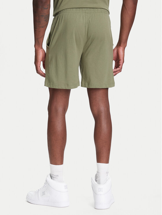 Kappa Kappa Športne kratke hlače Logo Korpo Cabas 303HZE0 Khaki Regular Fit
