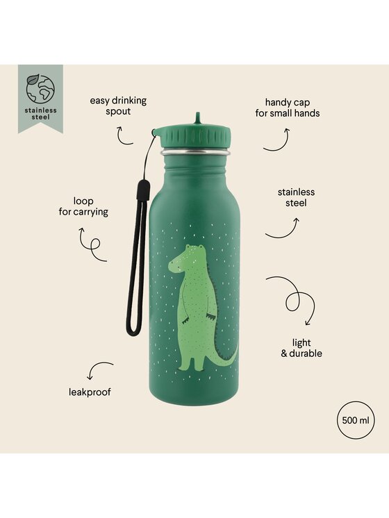 Trixie Baby Trixie Baby Bidon Butelka bidon 500 ml - Krokodyl Zielony