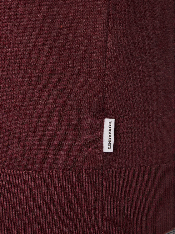 Lindbergh Lindbergh Džemper 30-80043 Tamnocrvena Slim Fit