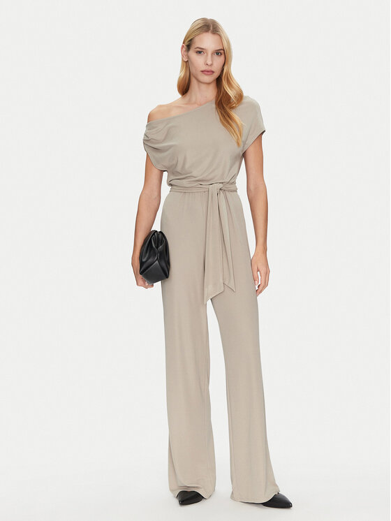 Guess Guess Salopetă W5GD89 KCTB0 Bej Regular Fit