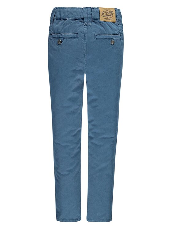 Kanz Kanz Spodnie materiałowe 1716964-3116 Niebieski Basic Fit