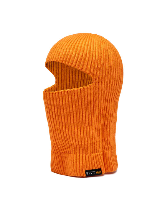 Alpha Industries Balaclava Label Balaclava 138901 Oranžna