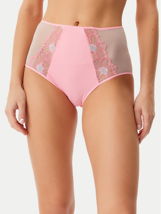 Chantelle Klasické nohavičky s vysokým pásom Lush C22OC5 Ružová