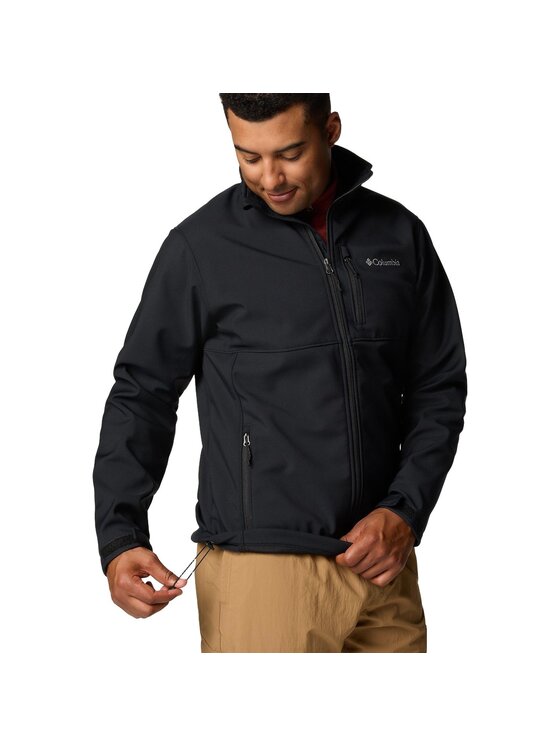 Columbia Columbia Kurtka softshell Ascender Softshell Jacket 1556534007 Czarny Regular Fit