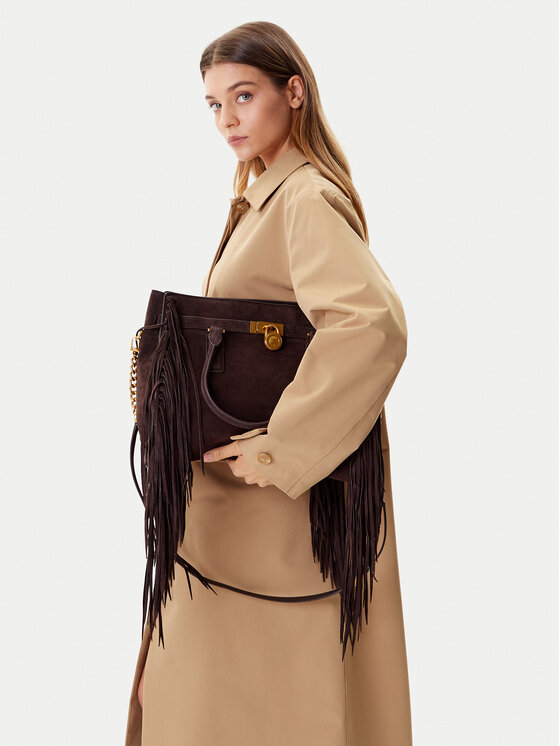 MICHAEL Michael Kors MICHAEL Michael Kors Τσάντα Hamilton Moderne 30F5ANXS3S Καφέ