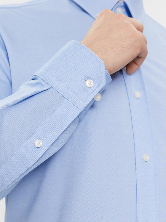 BOSS Boss Camicia 50469378 Celeste Regular Fit