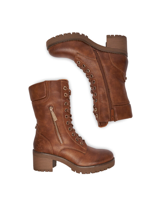 Beverly Hills Polo Club Beverly Hills Polo Club Μποτίνια EO-WS0680-01 Καφέ