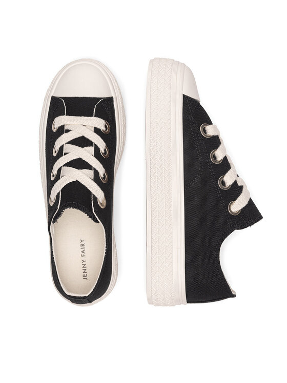 Jenny Fairy Jenny Fairy Sneakers aus Stoff WFA2916-1 Schwarz