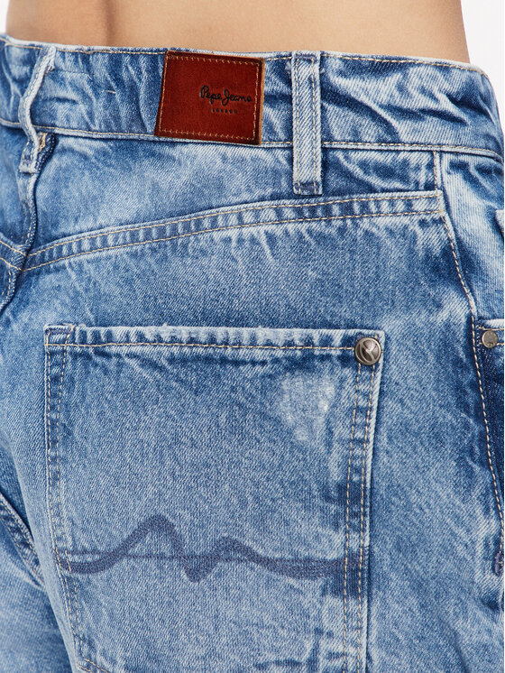 Pepe Jeans Pepe Jeans Džínsové šortky Suzie PL801003WU3 Modrá Regular Fit
