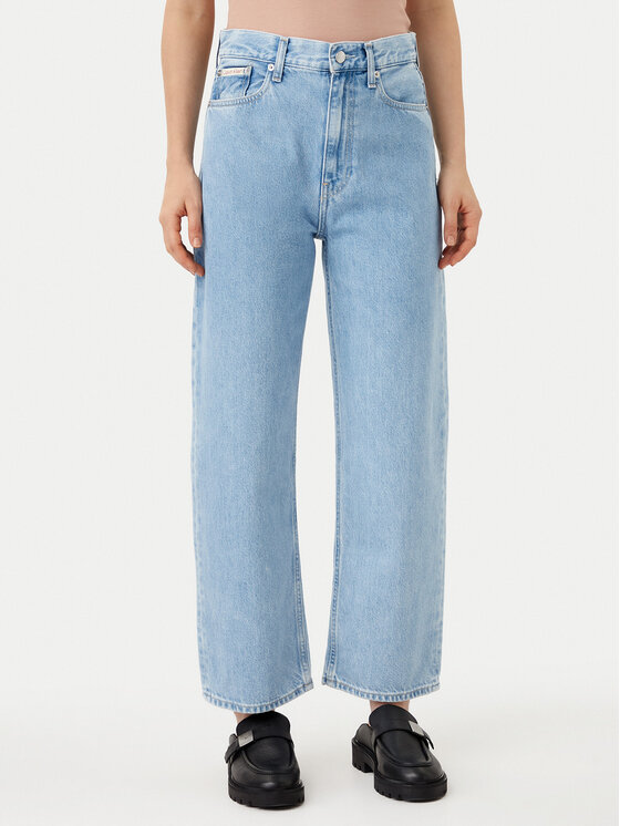 Calvin Klein Jeans Calvin Klein Jeans Jeansy Barrel J20J225006 Modrá Loose Fit