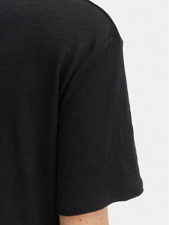 BOSS BOSS T-krekls C_Ela_1 50538645 Melns Oversize