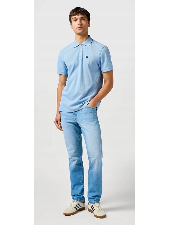 Wrangler Wrangler Jeansy Texas Slim Niebieski Slim Fit