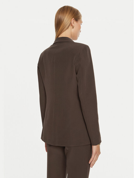 Maryley Maryley Suknjič 24IB187/M05/43CO Rjava Regular Fit