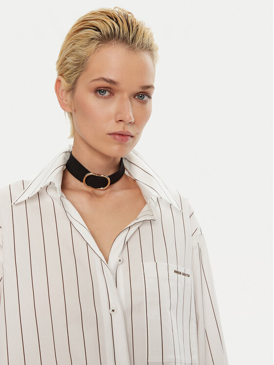 Miss Sixty Miss Sixty Camicia 6L3XJ0320000 Bianco Regular Fit