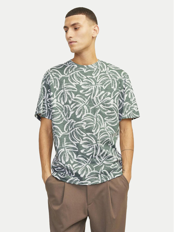 Jack&Jones T-krekls Lafayette 12250434 Zaļš Relaxed Fit