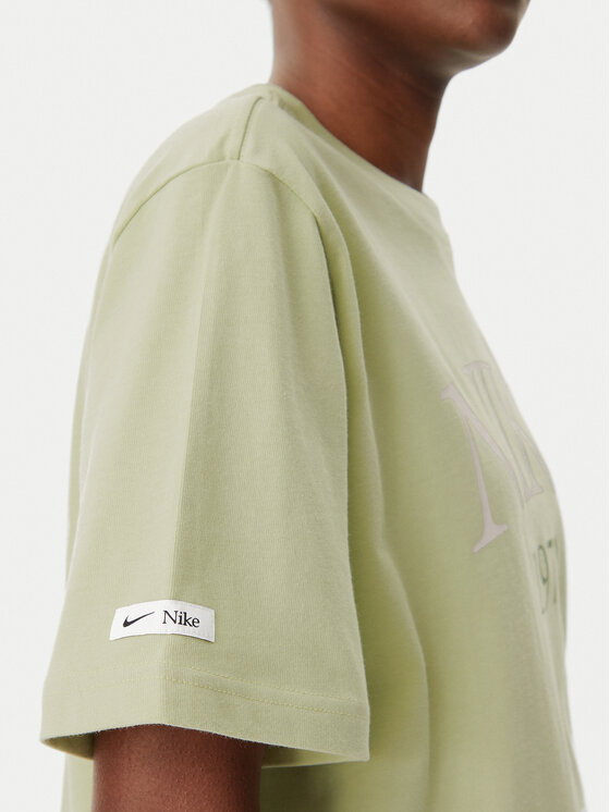 Nike Nike T-shirt FQ6600 Zelena Loose Fit