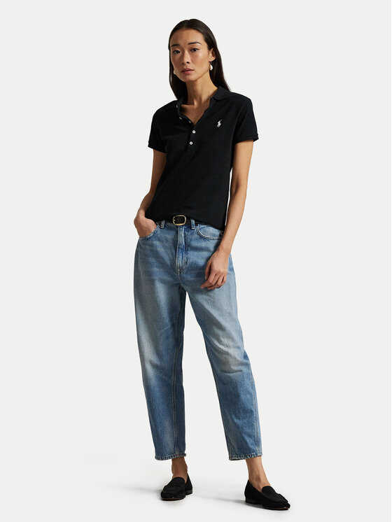 Polo Ralph Lauren Polo Ralph Lauren Polo marškinėliai 211870245005 Juoda Slim Fit