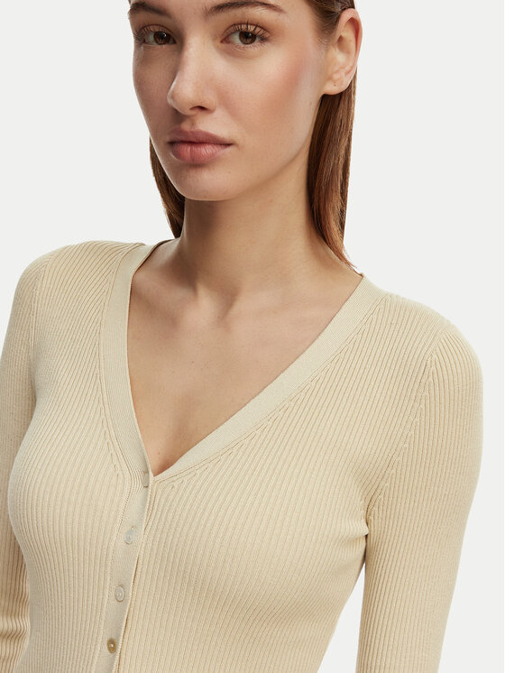 ONLY ONLY Kardigāns Mist 15363392 Bēšs Slim Fit