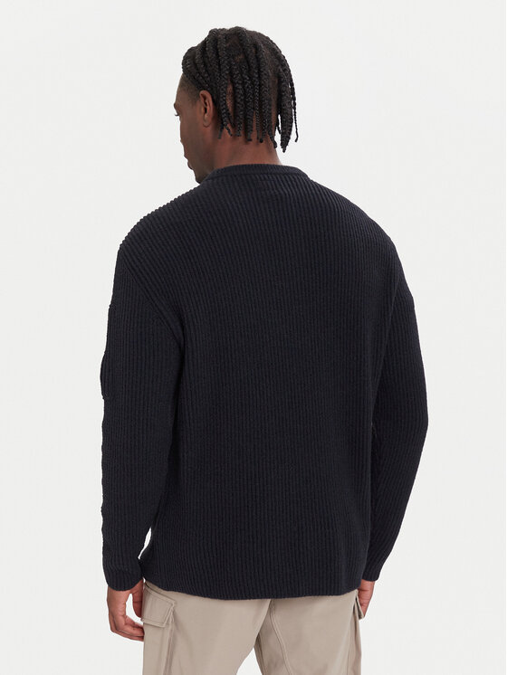 C.P. Company C.P. Company Pulover 19CMKN307A006170A Mornarsko modra Regular Fit