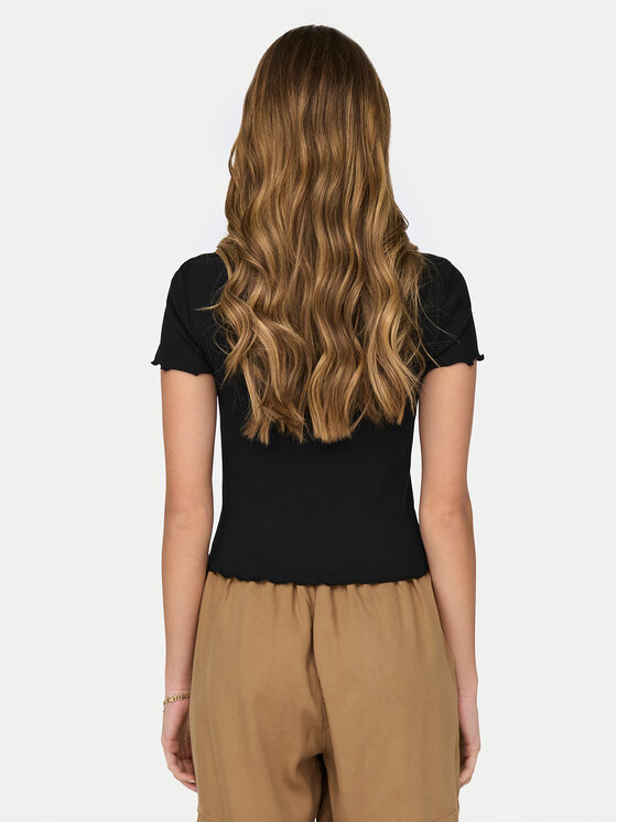 ONLY ONLY Marškinėliai Betty 15311919 Juoda Regular Fit