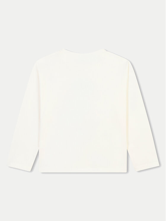 Billieblush Billieblush Bluse U20488 Écru Regular Fit