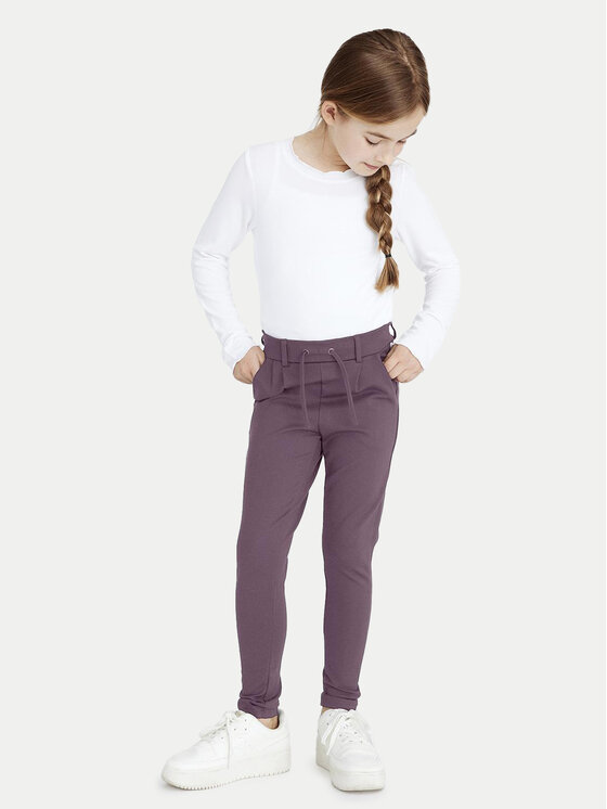 NAME IT Pantaloni din material 13142465 Violet Regular Fit
