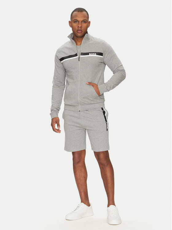 BOSS BOSS Felpa Authentic 50540660 Grigio Regular Fit