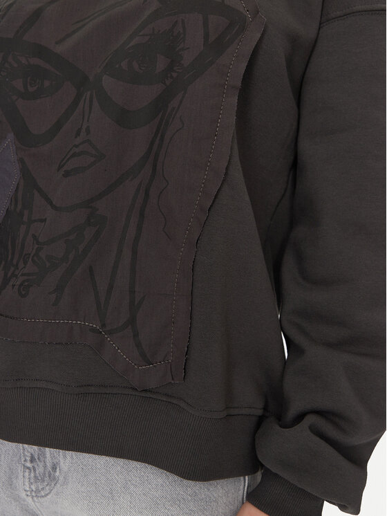 ONLY ONLY Суитшърт Collie 15337366 Сив Regular Fit