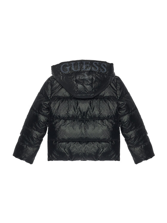 Guess Guess Kurtka zimowa J5BL13WGIW0 Czarny Regular Fit