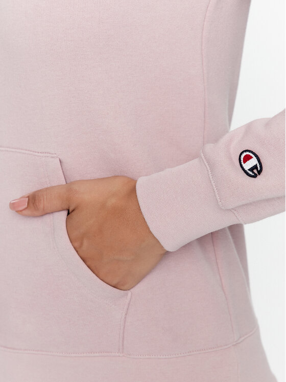 Champion Champion Džemperis Hooded Sweatshirt 116579 Rožinė Regular Fit