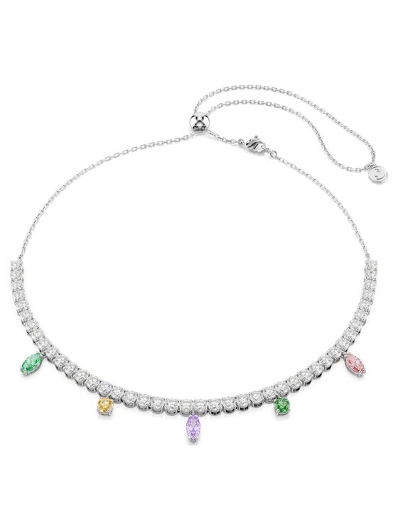 Swarovski Swarovski Naszyjnik Dragonfly Ariana Grande 5737422 Srebrny