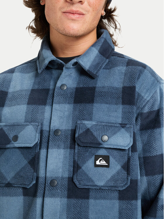 Quiksilver Quiksilver Cămașă Bering Strait Check EQYPF03075 Bleumarin Regular Fit