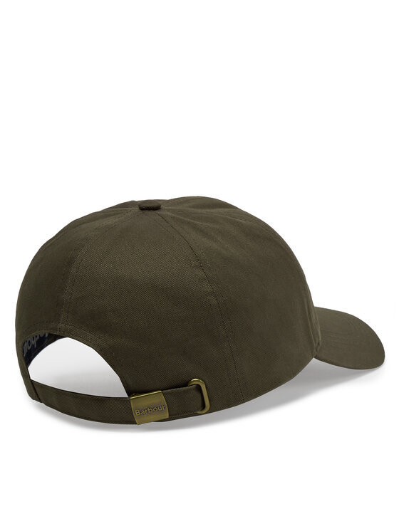 Barbour Barbour Czapka z daszkiem Campbell MHA0840GN51 Zielony