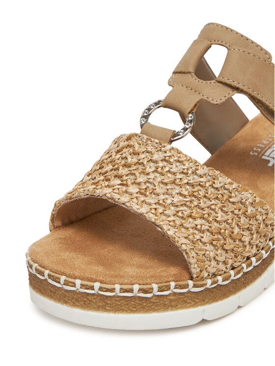 Rieker Rieker Ciabatte V1243-60 Beige