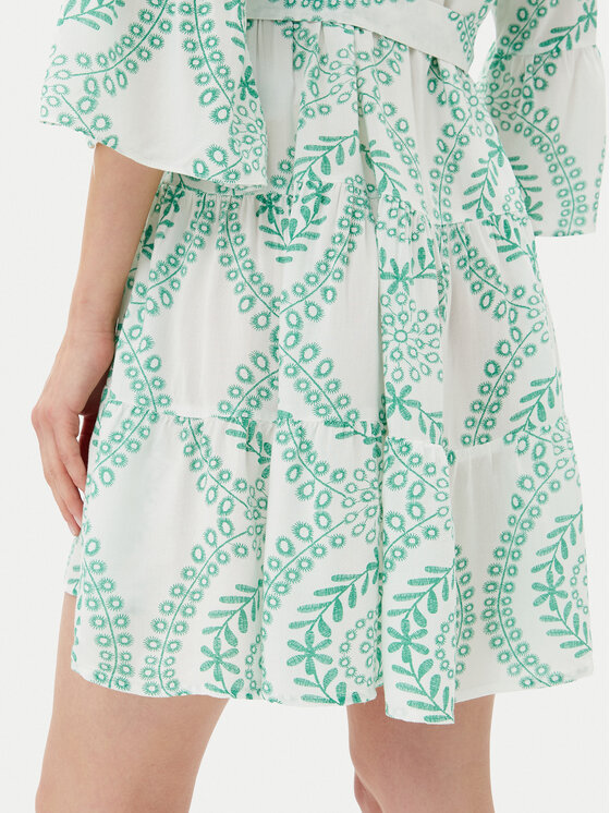 Vero Moda Vero Moda Sukienka codzienna Melba 10329936 Zielony Loose Fit