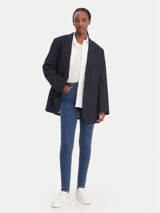 Tommy Hilfiger Tommy Hilfiger Jeansy WW0WW47689 Modrá Skinny Fit