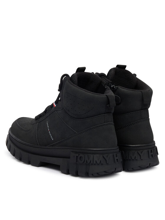Tommy Hilfiger Tommy Hilfiger Μποτίνια T3X5-34129-1696999 D Μαύρο