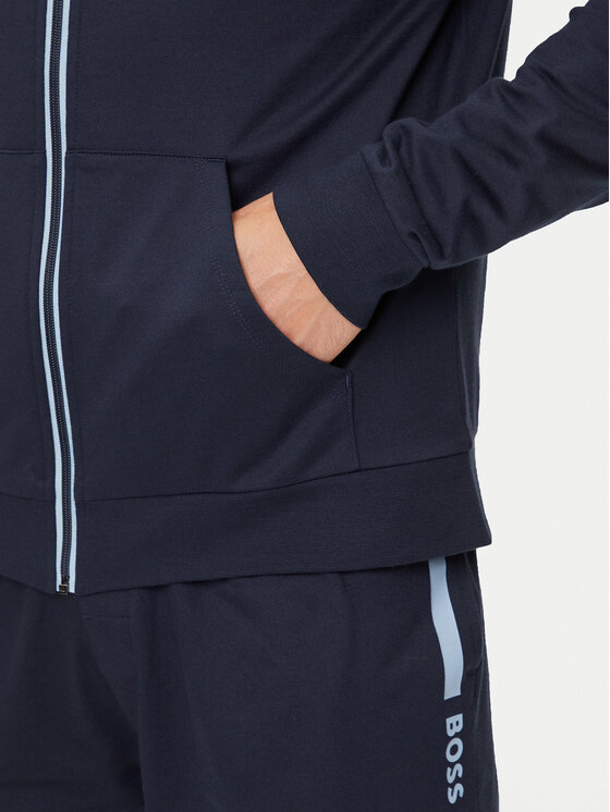 BOSS BOSS Pulóver Authentic 50545573 Sötétkék Regular Fit