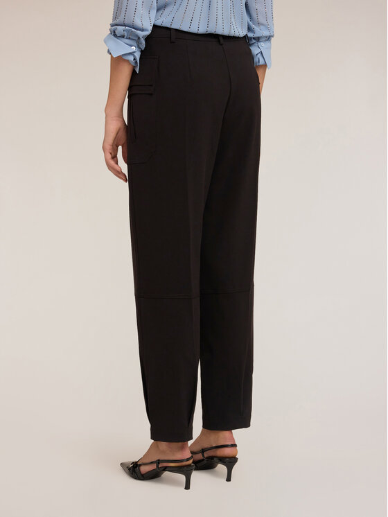 Motivi Motivi Pantaloni di tessuto P085Q004159N033 Nero Regular Fit