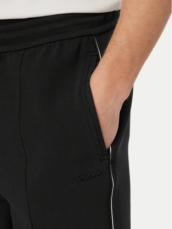 BOSS BOSS Pantaloni scurți sport Join Headlo 50561776 Negru Regular Fit