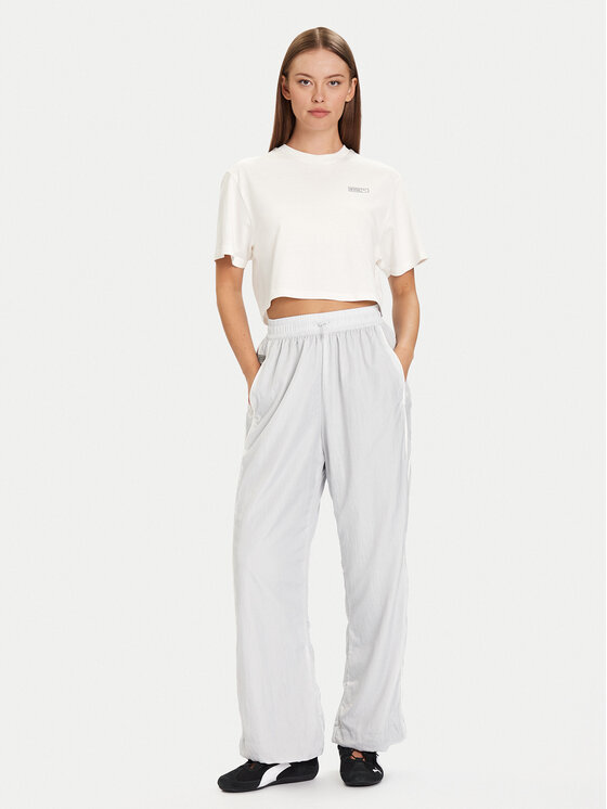 Puma Puma Тишърт PUMA X ROSÉ 633806 77 Бял Relaxed Fit