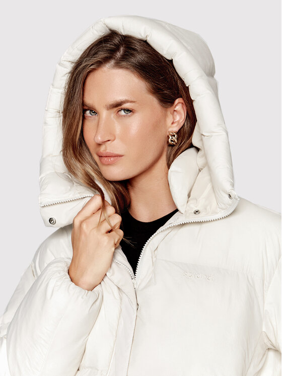 Sprandi Sprandi Winterjacke SP22-KUD512 Beige Relaxed Fit