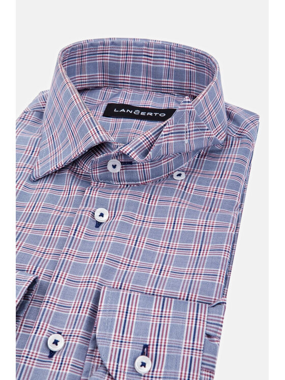 Lancerto Lancerto Koszula Sofia KO051217000002 Niebieski Regular Fit