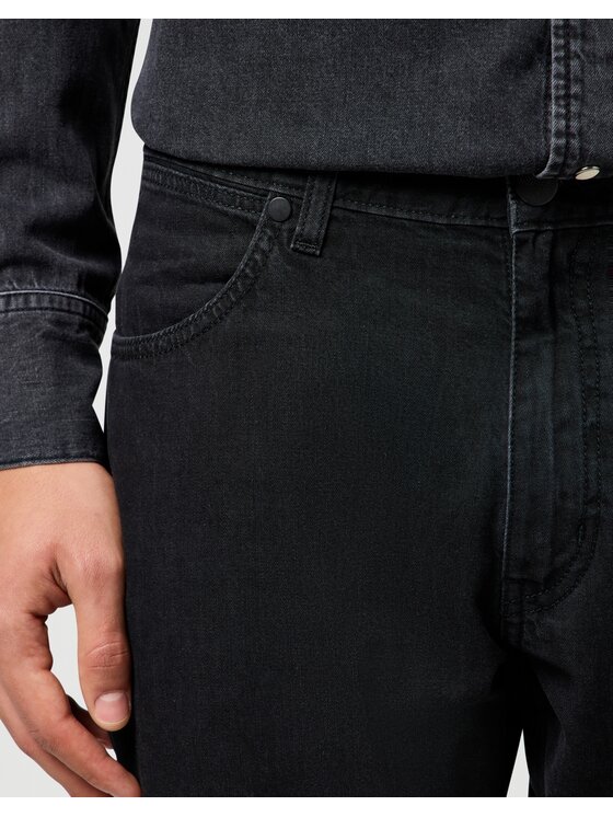 Wrangler Wrangler Jeans RIVER Nero Regular Fit