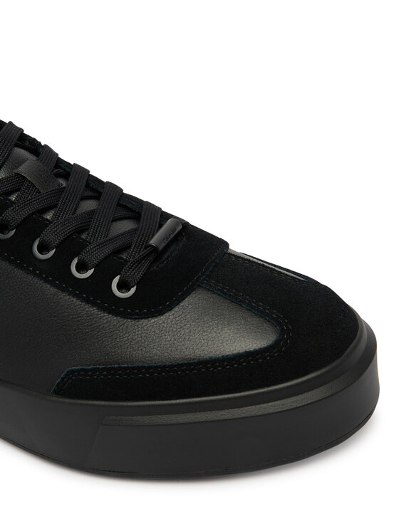 Calvin Klein Calvin Klein Sneakersy Basket Cupsole Lup Wt Lth HM0HM02133 Čierna