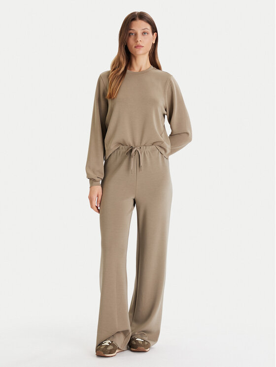 ONLY ONLY Spodnie dresowe Maya 15361169 Zielony Regular Fit