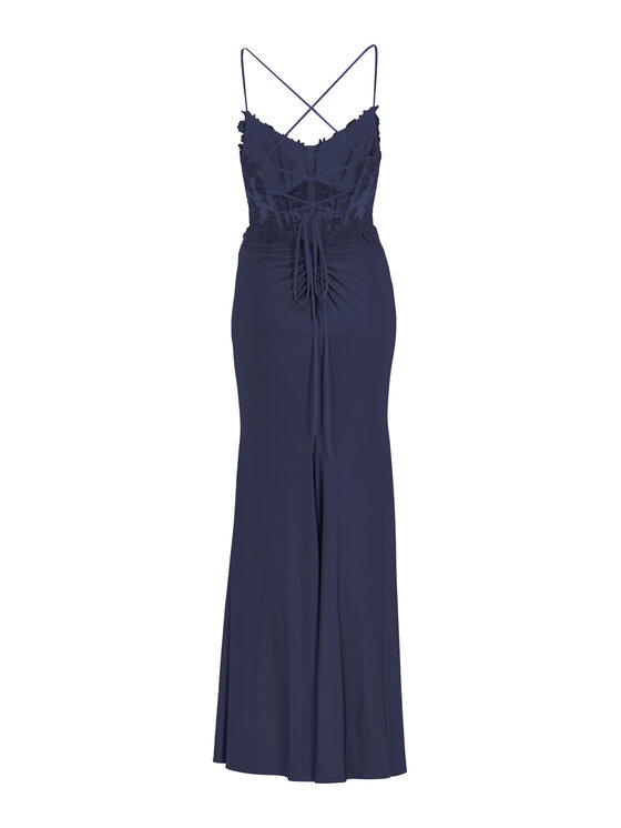 Hey Kyla Hey Kyla Abendkleid 5AI058HK Dunkelblau Regular Fit