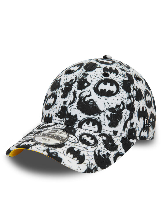 Șapcă New Era Kids Super Aop 940 Batman 60435030 S Alb