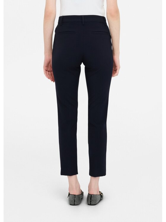 Liu Jo Liu Jo Pantaloni di tessuto CF5430T054A94028 Celeste Regular Fit